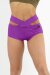 i-Style Pantalones Cortos Criss Cross Colors
