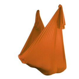 Amaca di Yoga Aereo Arancione Larghezza 2,80 m Lunghezza 6 m