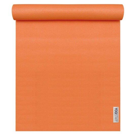 Colchoneta de Yoga Básico Naranja (183 cm x 61 cm x 4 mm)