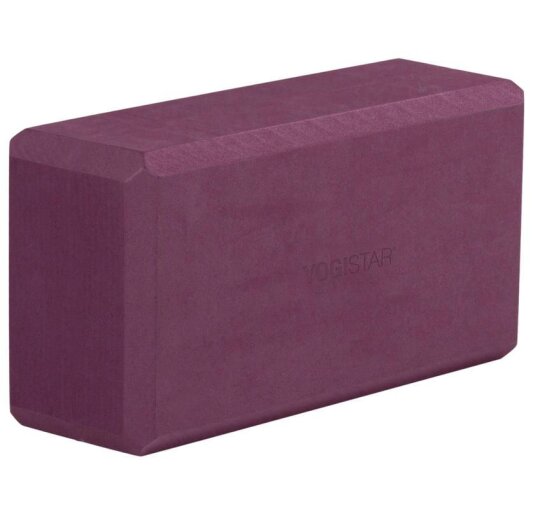 Bloque de yoga granate