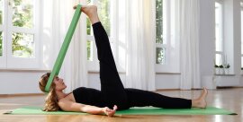 Cinturón de yoga Blanco