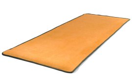Serviette de yoga antidérapante Orange