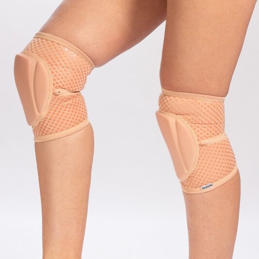 Queen Wear Protectores de Rodillas Nude S