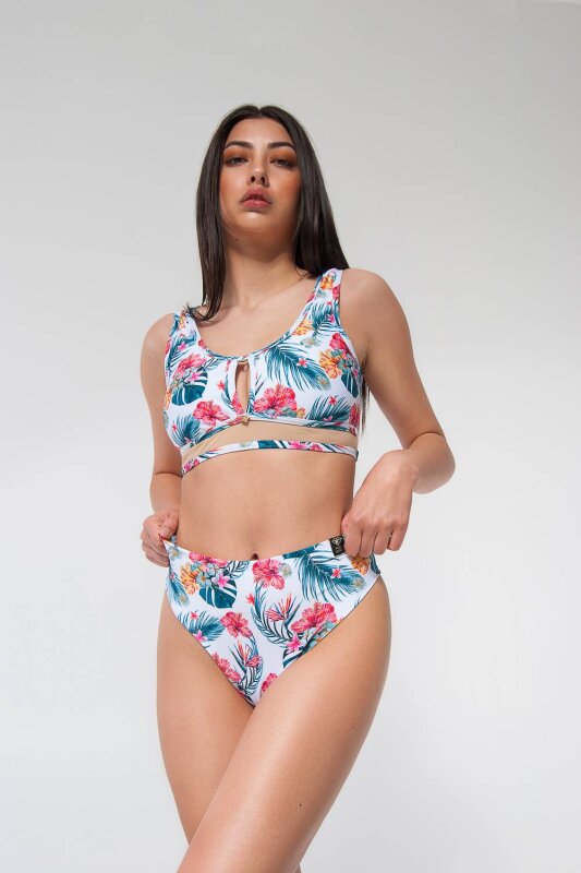 Pole Addict Pantalones Cortos Pernera Alta Aloha
