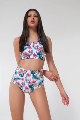 Pole Addict Pantalones Cortos Tiro Alto Aloha M