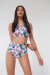 Pole Addict Pantalones Cortos Tiro Alto Aloha M