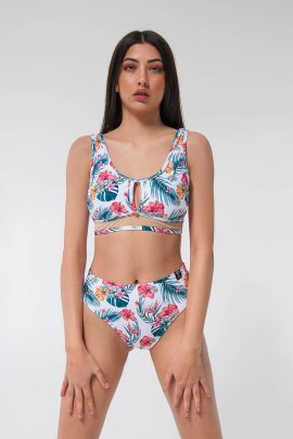 Pole Addict Pantalones Cortos Pernera Alta Aloha M