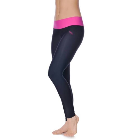 Dragonfly Leggings Adriana XS Gris Melange / Negro