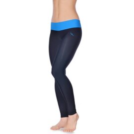 Dragonfly Leggings Adriana XS Gris Melange / Negro