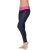 Dragonfly Leggings Adriana XS Gris Melange / Negro