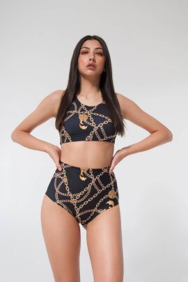 Pole Addict Top Espalda Abierto Chaine Noir M