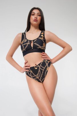 Pole Addict Land Top Chaine Noir XS