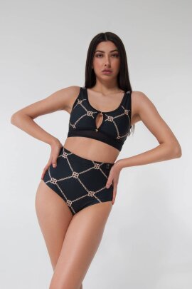 Pole Addict Pantalones Cortos Tiro Alto Bona M