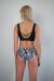 Pole Addict Pantalones Cortos Tiro Bajo Zebra XS