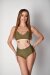 Oksawear Pantalones Cortos Cleopatra Verde Oliva S