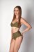 Oksawear Pantalones Cortos Cleopatra Verde Oliva S
