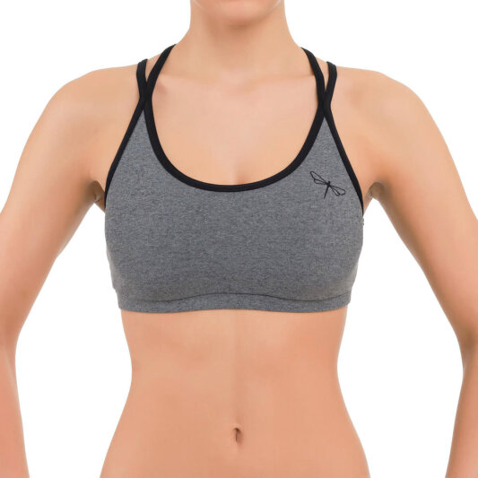 Dragonfly Top Nicole XS Gris Melange