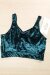 Oksawear Top Palma Terciopelo Verde XS