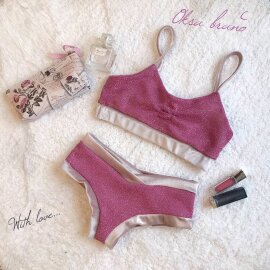 Oksawear Top Lux Océano Barbie XS