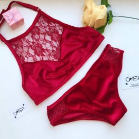 Oksawear Pantalones Cortos Stella Rojo XS