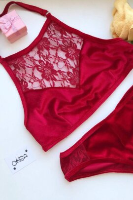 Oksawear Top Stella Rojo XS