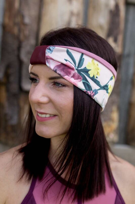 Heel Heldin Cinta para el cabello Rosado Floral