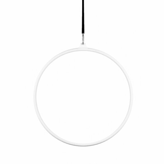 PoleSports Aro Aéreo 1-Punto Ø 30,0 mm - Blanco
