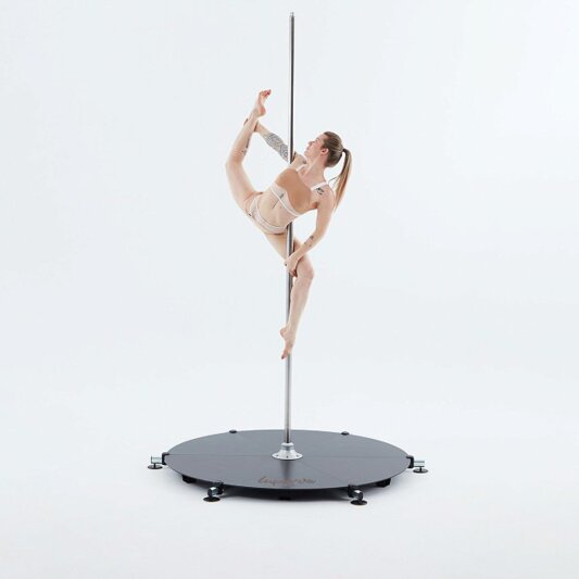 Lupit Pole Stage Patas Cortas Metalizado 45 mm