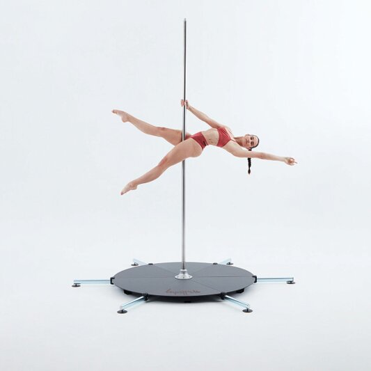 Lupit Pole Stage Patas Largas Metalizado 45 mm