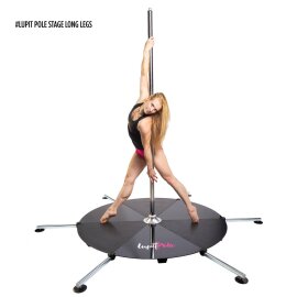 Lupit Pole Stage Patas Largas Metalizado 45 mm