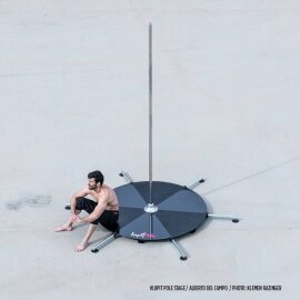 Lupit Pole Stage Patas Largas Metalizado 45 mm