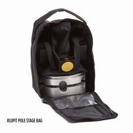 Lupit Pole Stage Patas Largas Metalizado 45 mm con Bolsas de Transporte