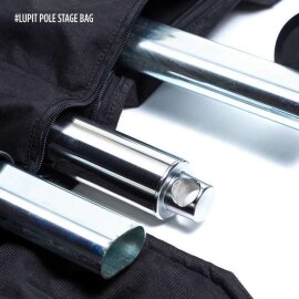 Lupit Pole Stage Patas Largas Metalizado 45 mm con Bolsas de Transporte