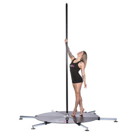 Lupit Pole Stage Long Legs Gambe Lunghe per Pedane - Verniciato a Polvere 45 mm