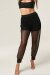 Polerina Pantalones de Deporte Malla Negra S