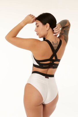 Polerina Pantalones Cortos Shibari Blanco