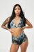 Polerina Top Cavalli Azul