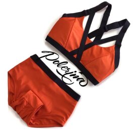 Polerina Top Shibari Naranja