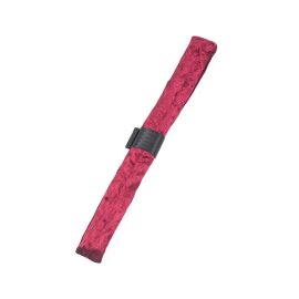 Correa de muñeca para aros aéreos terciopelo rojo vino