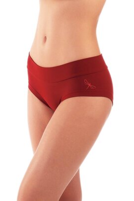 Dragonfly Pantalones Cortos Burdeos