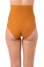 Dragonfly Pantalones Cortos Tiro Alto Betty Mostaza