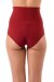 Dragonfly Pantalones Cortos Tiro Alto Betty Burdeos