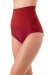 Dragonfly Pantalones Cortos Tiro Alto Betty Burdeos
