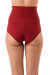 Dragonfly Pantalones Cortos Tiro Alto Betty Burdeos M