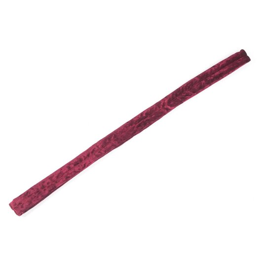 Paquete de poleas redondas de PoleSports para colgar aros aéreos de terciopelo Rojo