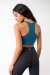 Lunalae Top Aliza Cuello Alto Verde Azul M