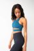 Lunalae Top Aliza Cuello Alto Verde Azul L