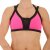PoleFit Top Peek A Boo M/L Fucsia / Negro