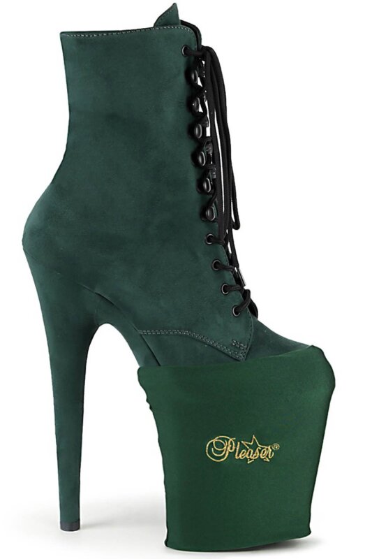 Pleaser Protector de Tacón Esmeralda Verde Lycra