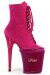 Pleaser Protector de Tacón Fucsia Terciopelo
